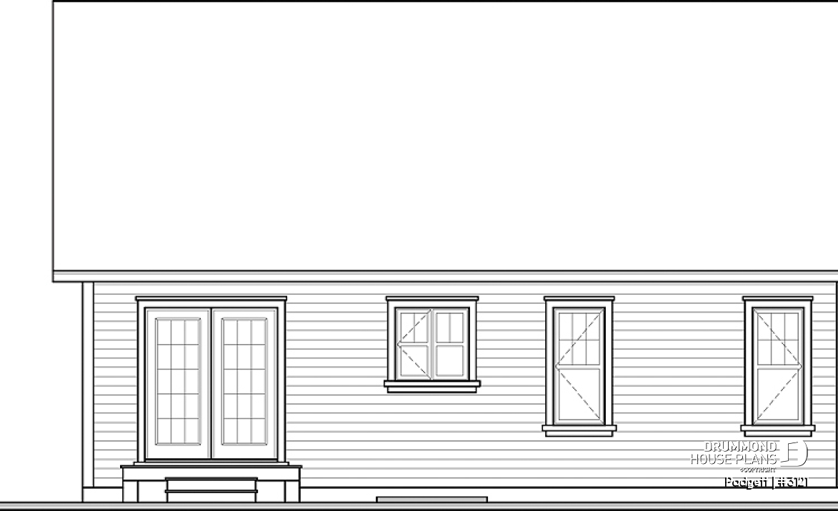 rear elevation - Padgett