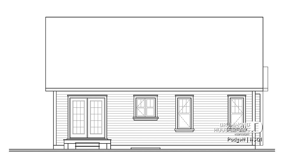 rear elevation - Padgett