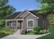 Color version 6 - Front - 2 bedroom Country style house plan with a 2 bedroom basement appartment, separate entrances - Sandhill 2