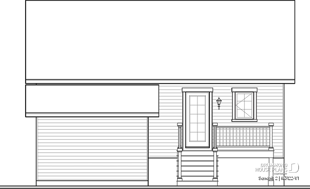 rear elevation - Sandhill 2