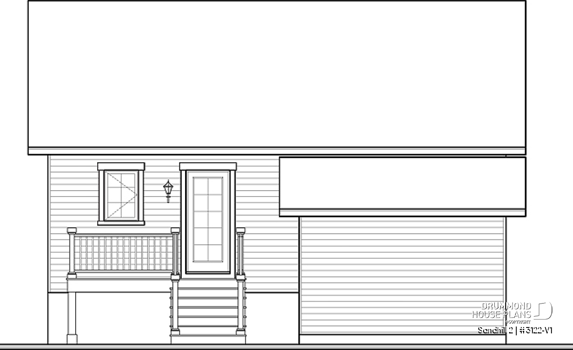 rear elevation - Sandhill 2