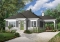 Color version 5 - Front - Economical 2 bedroom Bungalow home plan with covered terrace, laundry on main floor and 9' ceiling - Maryann