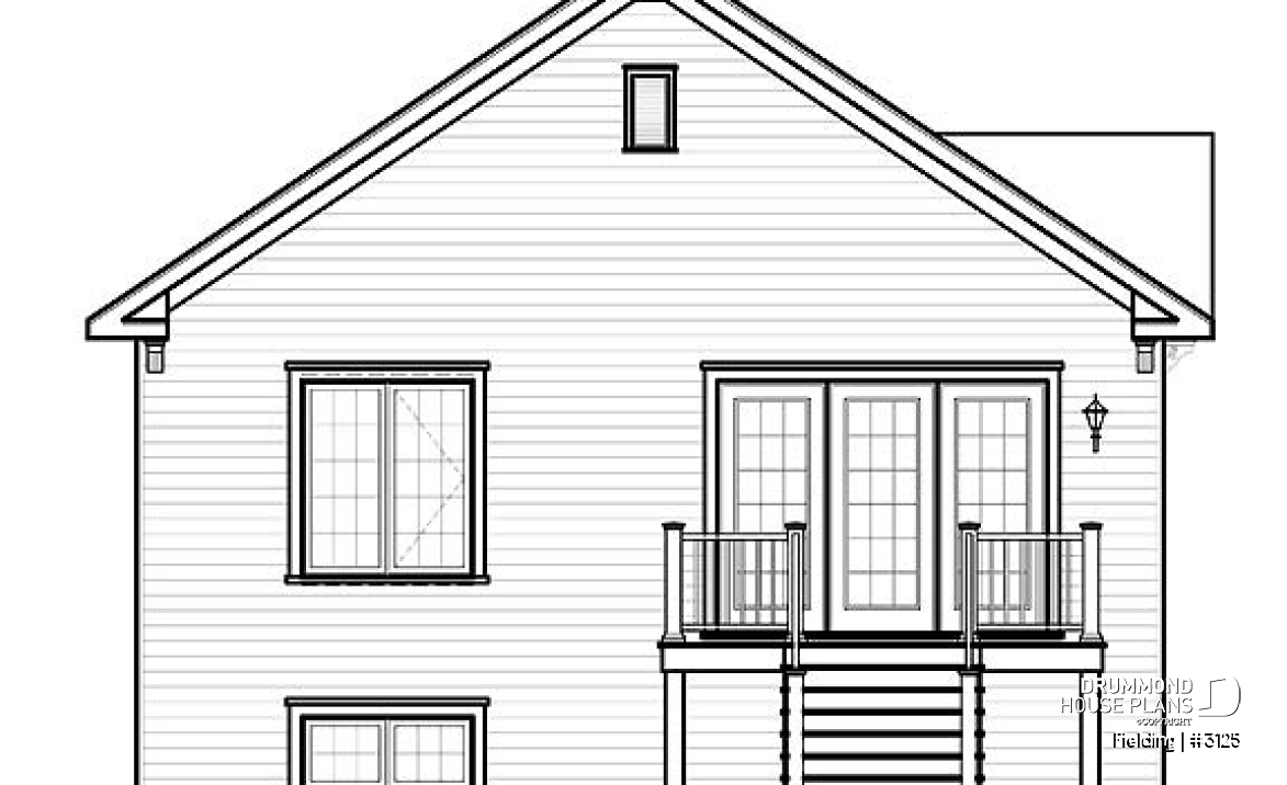 rear elevation - Fielding
