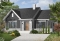 front - BASE MODEL - Economical ranch style house plan, sunken family room with fireplace, unfinished daylight basement - Rosewood
