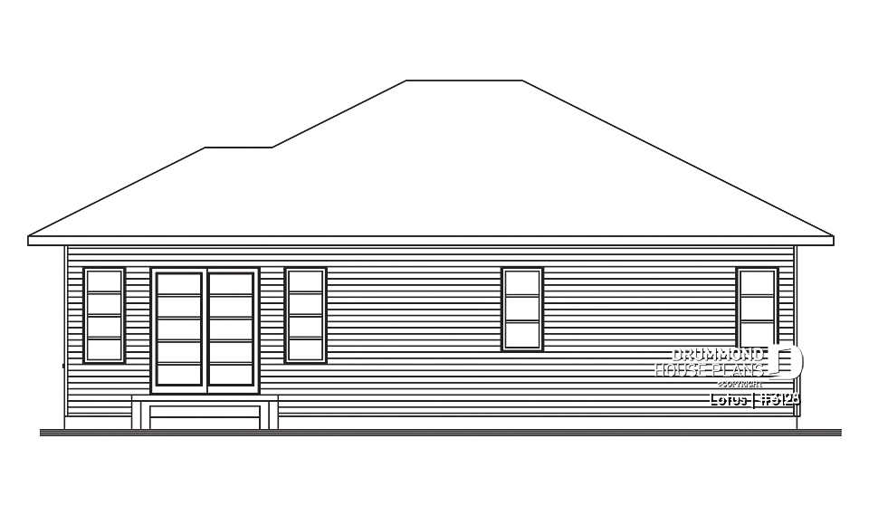 rear elevation - Lotus