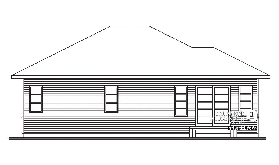 rear elevation - Lotus