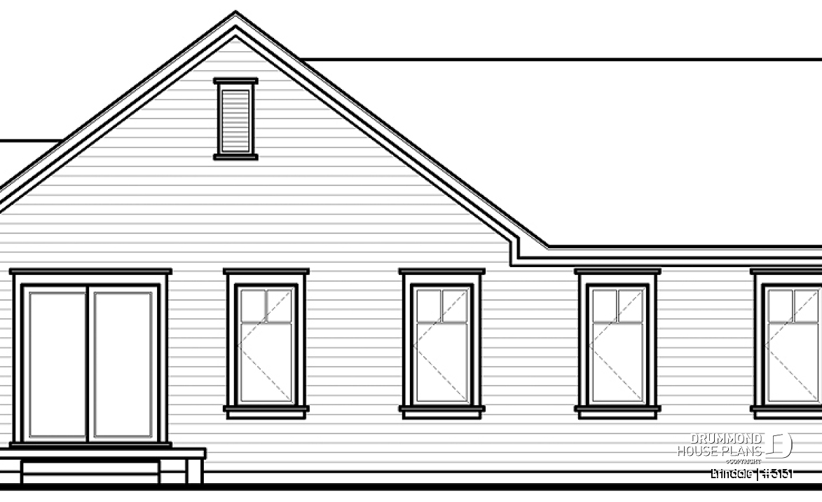 rear elevation - Erindale
