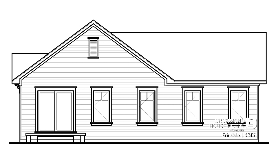 rear elevation - Erindale