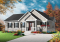 front - BASE MODEL - Cozy and affordable single storey home, craftsman style inspired, large kitchen with island, large bathroom - Erindale 2