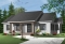 front - BASE MODEL - Country style 3 bedroom bungalow house plan with attractive kitchen and great open floor plan - Corbett 2
