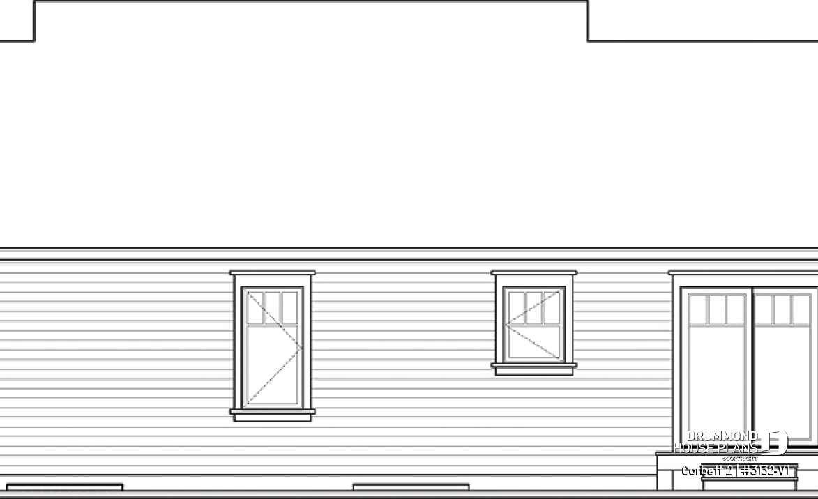 rear elevation - Corbett 2
