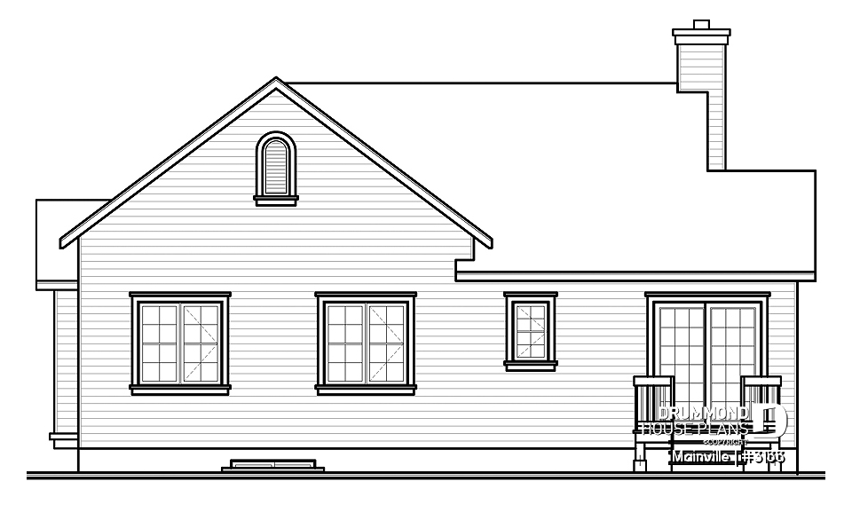 rear elevation - Mainville