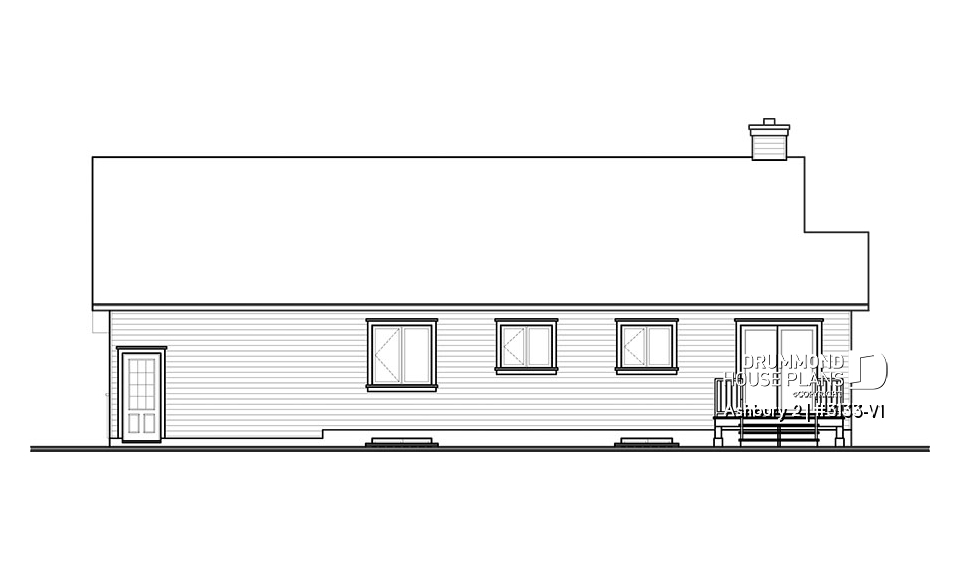 rear elevation - Ashbury 2