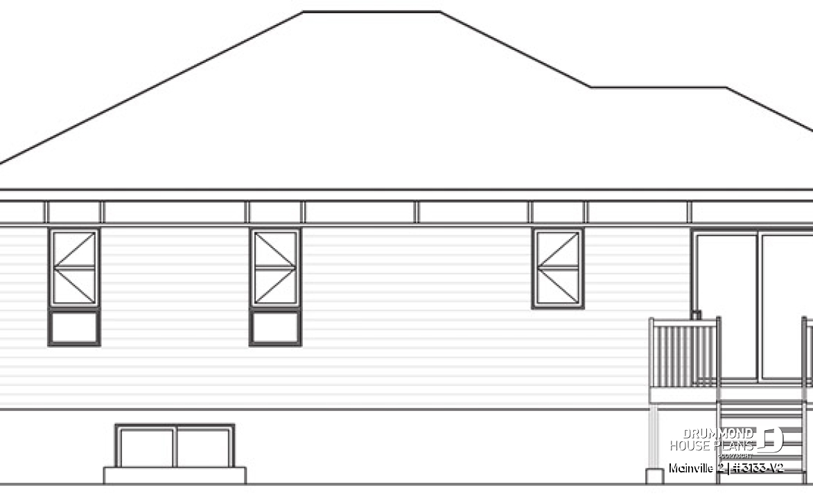 rear elevation - Mainville 2