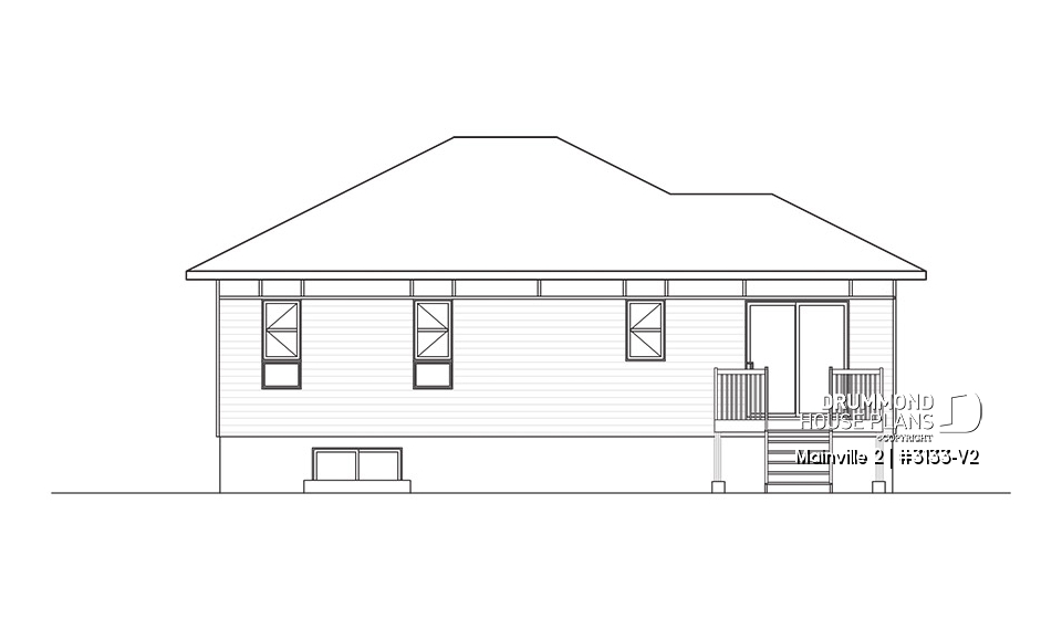 rear elevation - Mainville 2