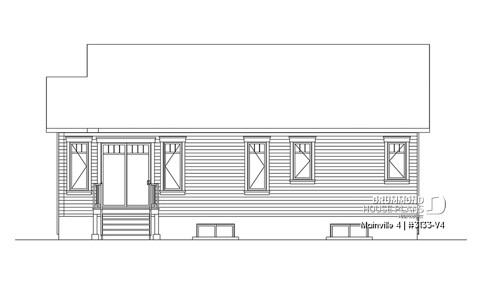 rear elevation - Mainville 4