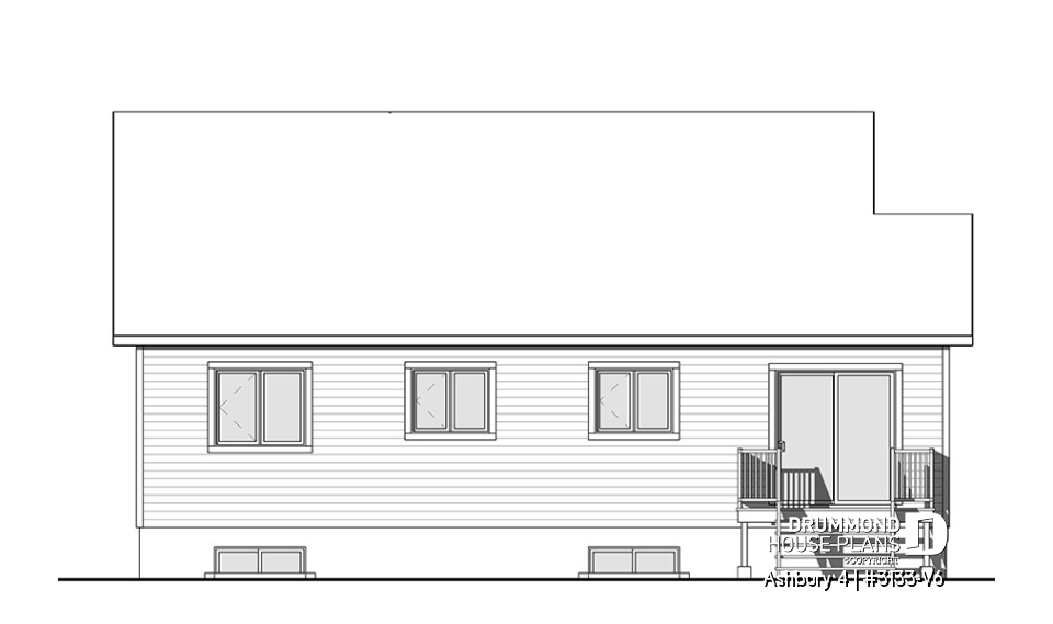 rear elevation - Ashbury 4