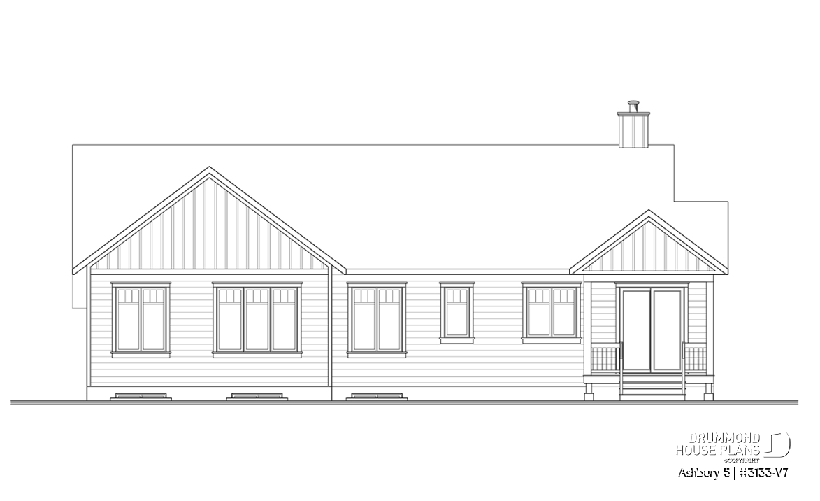 rear elevation - Ashbury 5