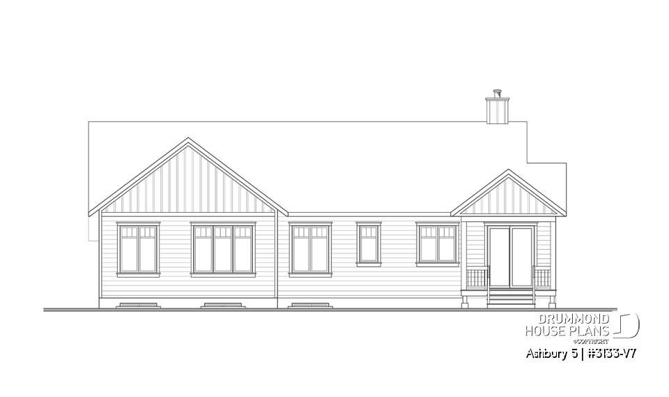 rear elevation - Ashbury 5