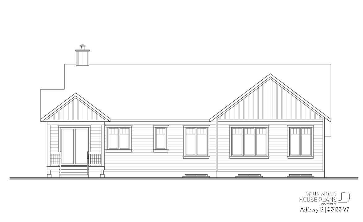 rear elevation - Ashbury 5