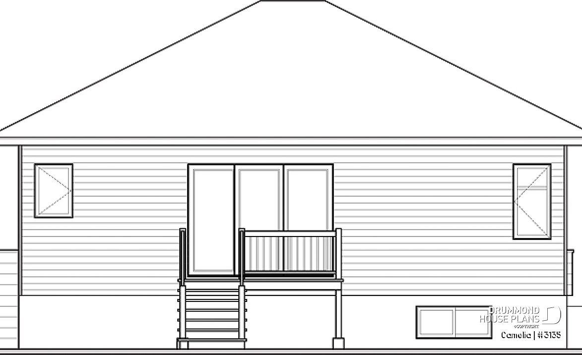 rear elevation - Camelia