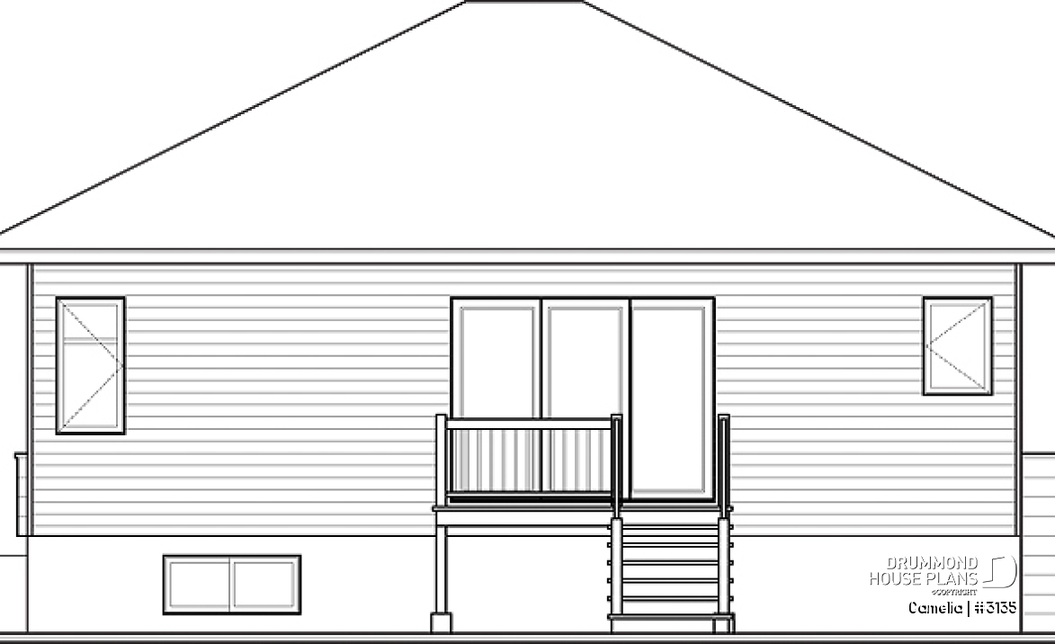 rear elevation - Camelia