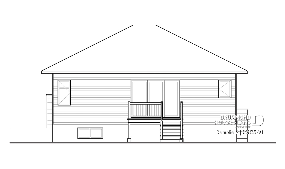 rear elevation - Camelia 2