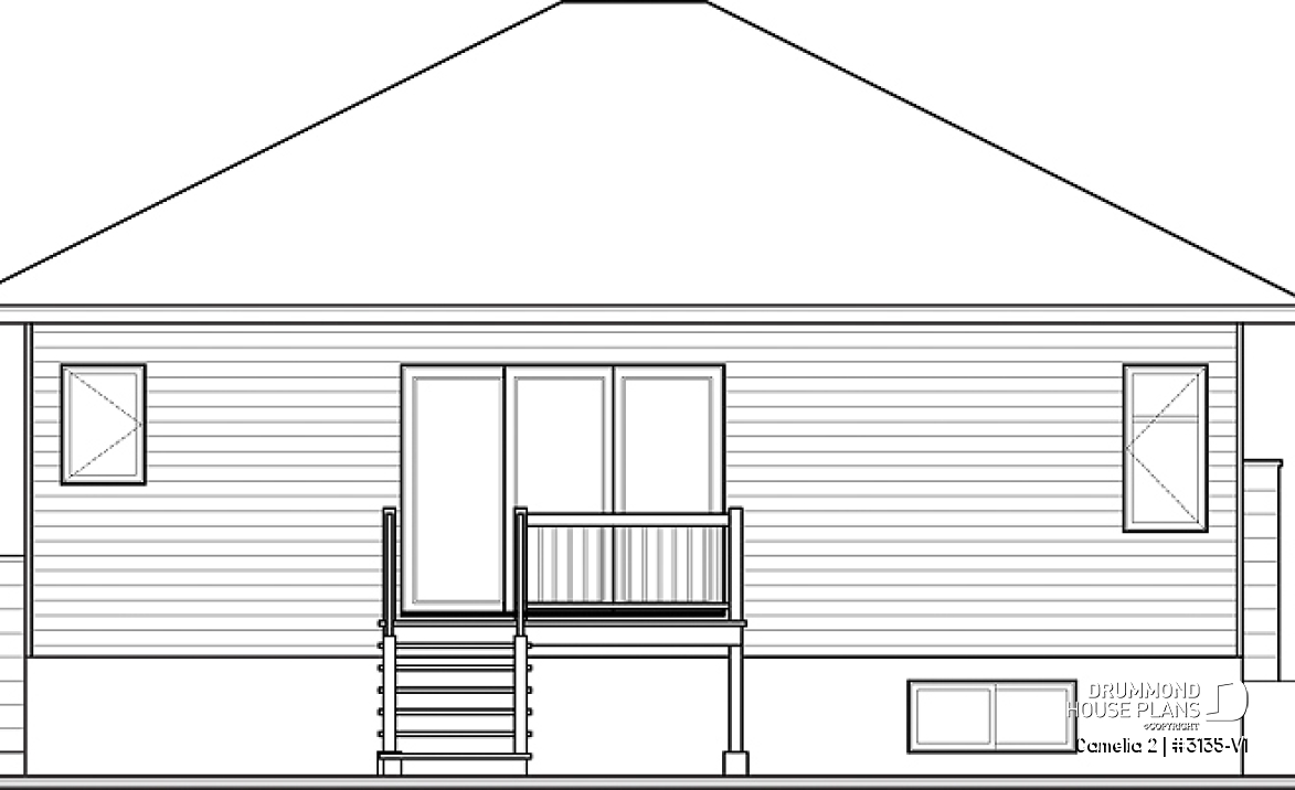 rear elevation - Camelia 2