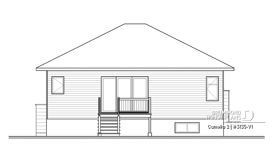 rear elevation - Camelia 2