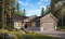 front - BASE MODEL - Affordable ranch bungalow, master bedroom with walk-in, kitchen / dining / living open concept, 2-car garage - Miranda 2