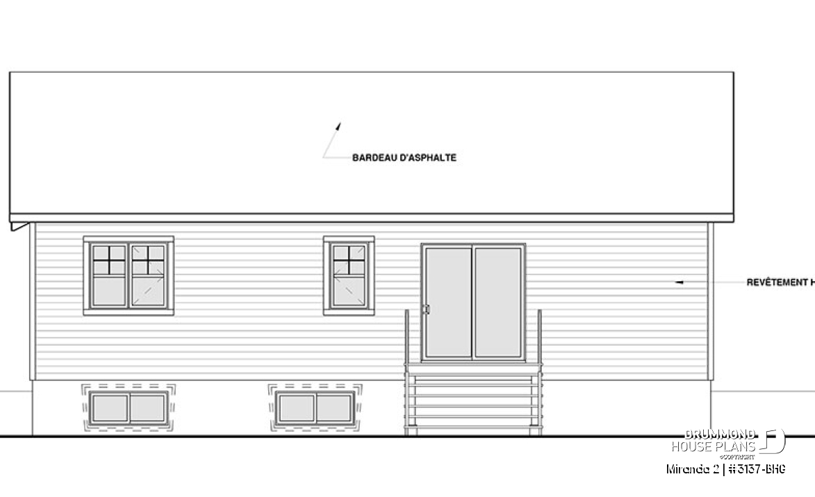 rear elevation - Miranda 2
