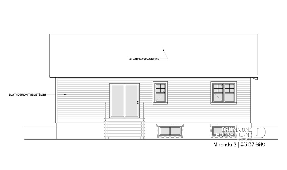 rear elevation - Miranda 2
