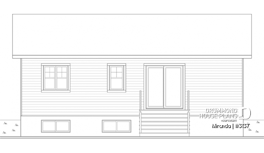 rear elevation - Miranda