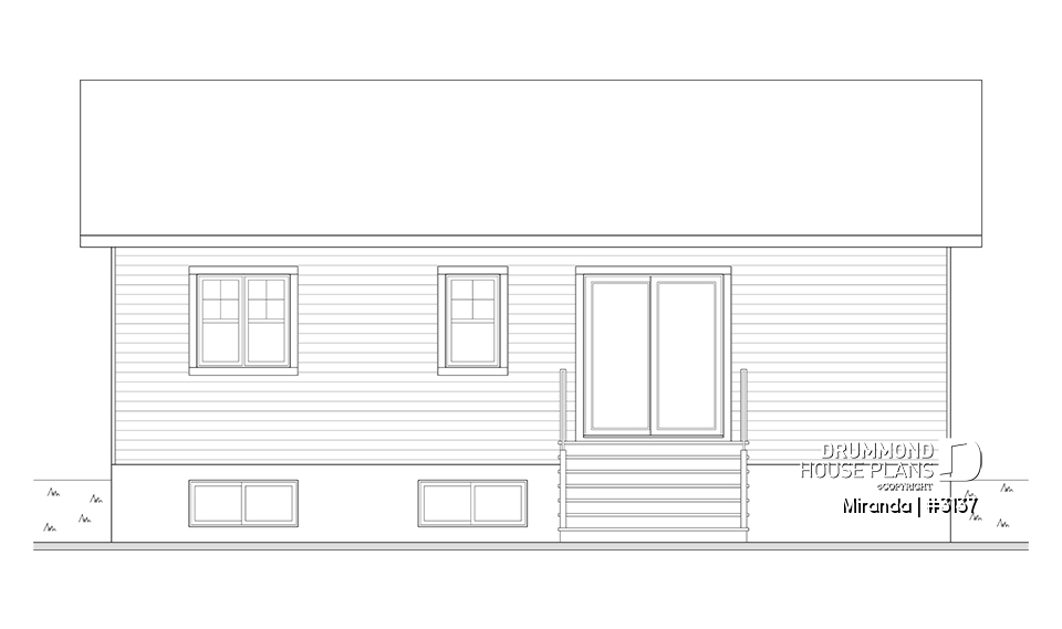 rear elevation - Miranda