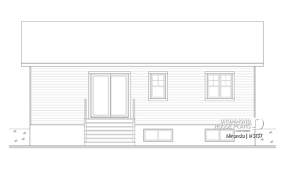 rear elevation - Miranda