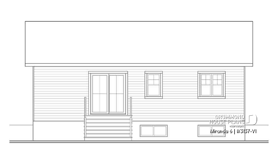 Rear view - BASE MODEL - Miranda 6