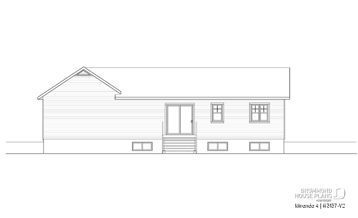 rear elevation - Miranda 4