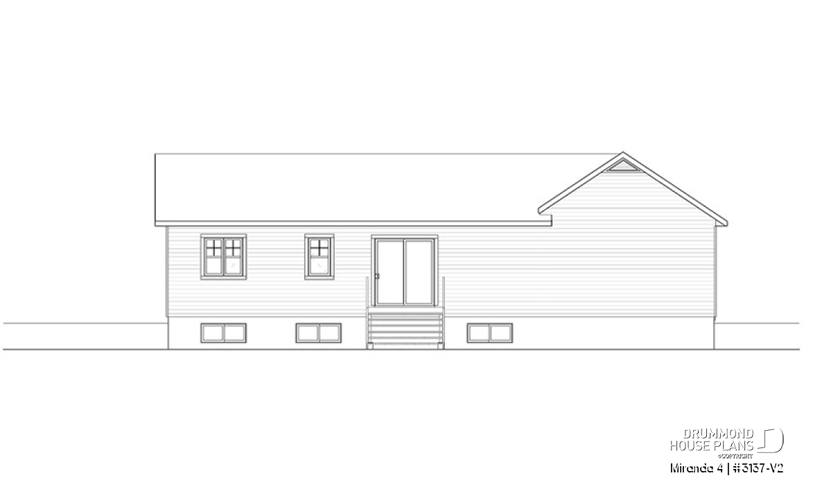 rear elevation - Miranda 4