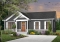 Color version 6 - Front - Smart & affordable 3 bedroom bungalow house plan, optional finished basement includes 2 more bedrooms - Miranda 5