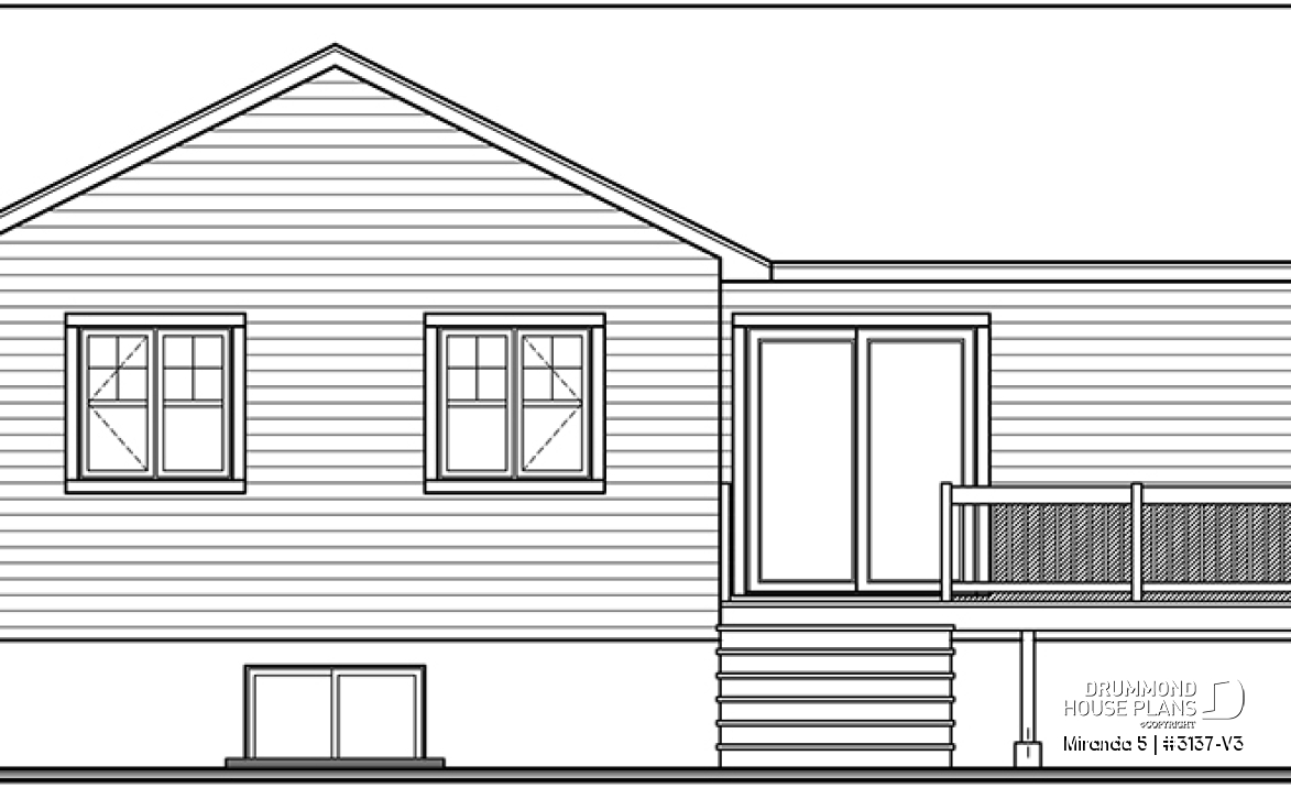 rear elevation - Miranda 5