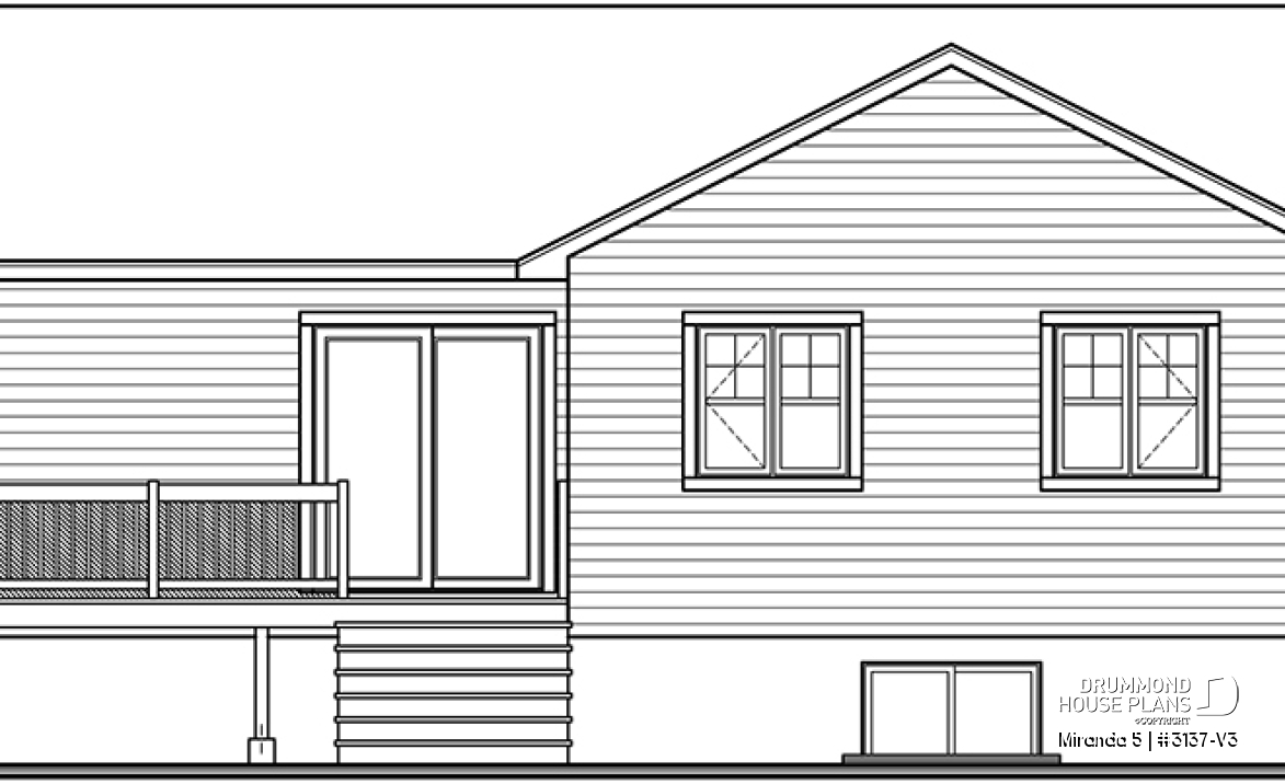 rear elevation - Miranda 5