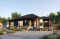 front - BASE MODEL - Contemporary 2 bedroom house with openfloor plan concept and unfinished basement - Debray