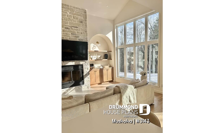 Photo Sitting room - Muskoka