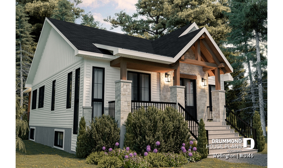 Left view - Wellington