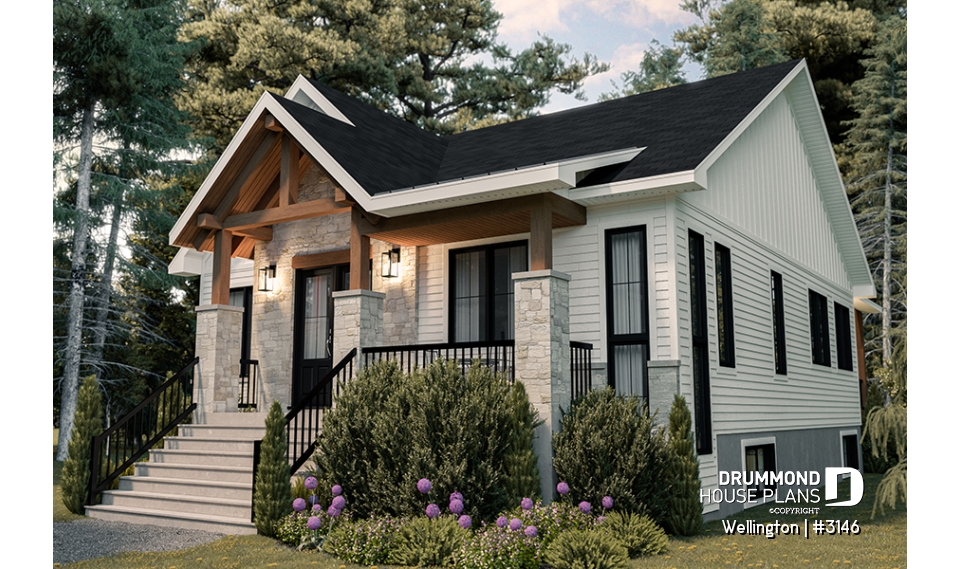 Left view - Wellington