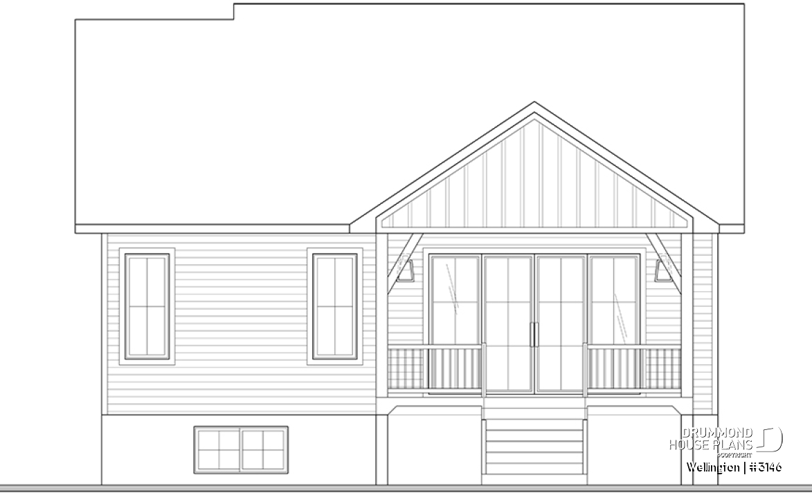 Rear view - BASE MODEL - Wellington