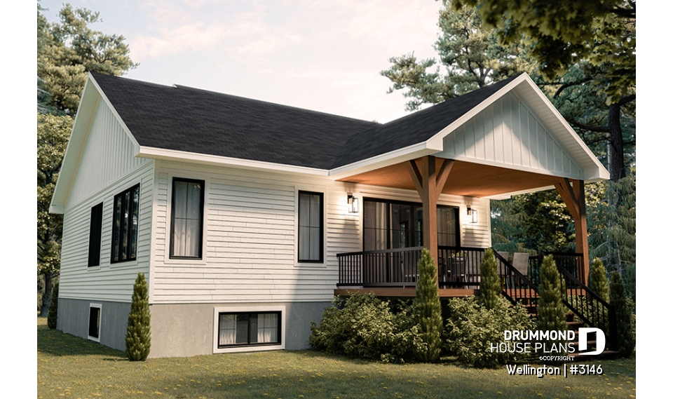 Rear view - BASE MODEL - Wellington