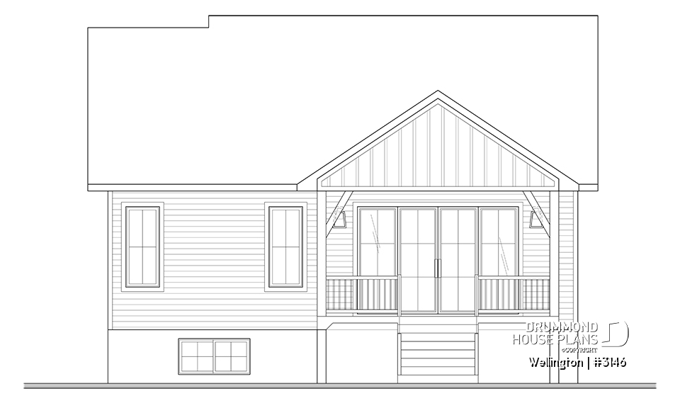 Rear view - BASE MODEL - Wellington