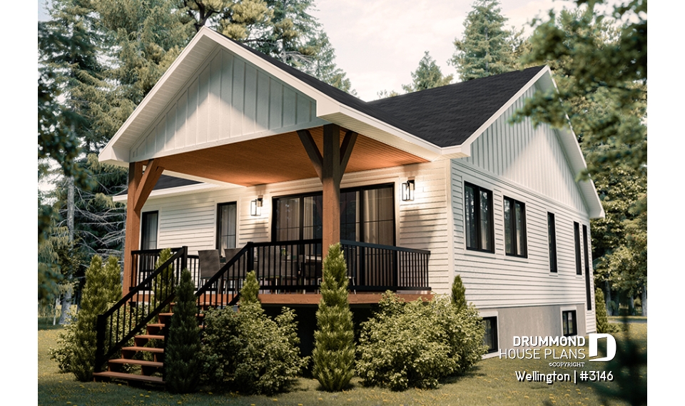 Rear view - BASE MODEL - Wellington