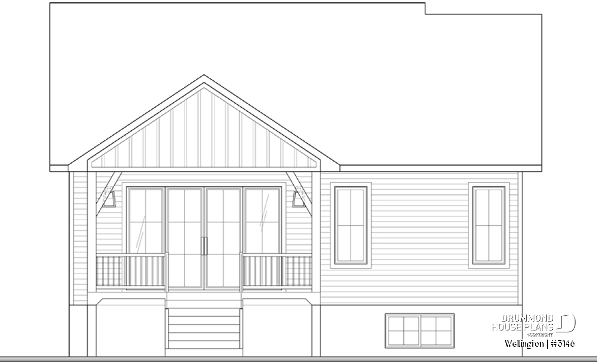 Rear view - BASE MODEL - Wellington